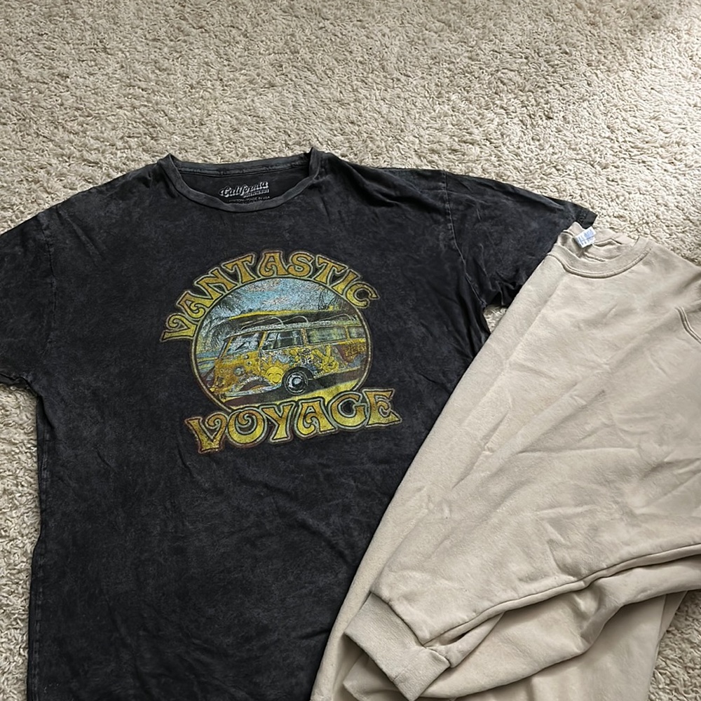 Mens tee and crew set!